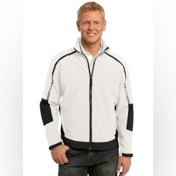 Port Authority soft shell jacket- SZ L AMERITAS Custom Embroidery . SZ L - Picture 3 of 13